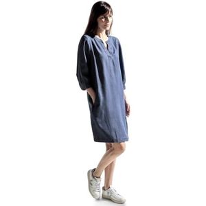 CECIL lyocell jurk, blauw, XS