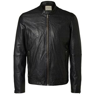 SELECTED HOMME heren Shnnewkyle Leather Jacket Noos Jacket