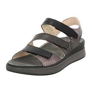 Think! - Meggie 3 - Sandaal - Zwart Paars Combi - Leer