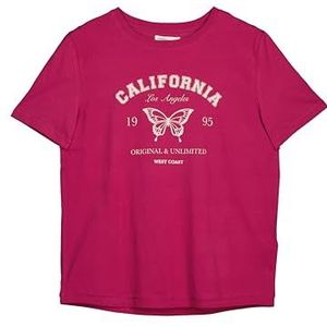 Springfield T-shirt, Fuchsia, M