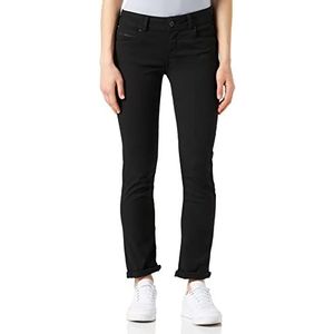 Pepe Jeans Dames Jeans New Brooke, zwart (denim-XD9), 26W / 34L
