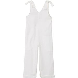Gocco jumpsuit voor meisjes, Gebroken wit, 5-6 Jaren