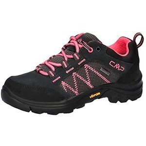CMP Kids Thiamat Low 2.0 Trekking Shoe WP, Walking, Titanium-Pink Fluo, 34 EU, Titanium roze fluo