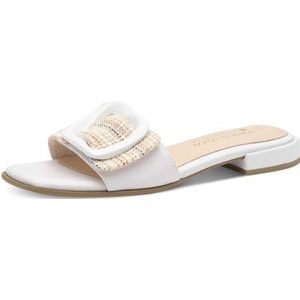 MARCO TOZZI by Guido Maria Kretschmer Damessandalen met siergesp, elegant, White Kam, 36 EU