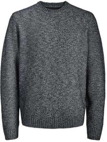 Jack & Jones Premium Trui 'JPRBLAWILSON'  nachtblauw / wit