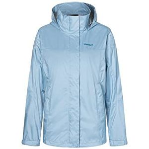 Marmot Dames Wm's PreCip Eco Jacket, Waterdicht regenjack, winddichte regenjas, ademend; opvouwbaar hardshell windjack, ideaal voor fiets- en wandeltochten, Tide Blue, XS