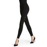 FALKE Dames Legging Seamless W LE Ondoorzichtig eenkleurig 1 Paar, Zwart (Black 3009), XL 46-48