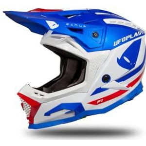 UFO - Echus - Offroadhelm - Zwart - Lichtgewicht - Robuust