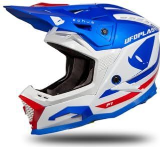 UFO - Echus - Offroadhelm - Zwart - Lichtgewicht - Robuust