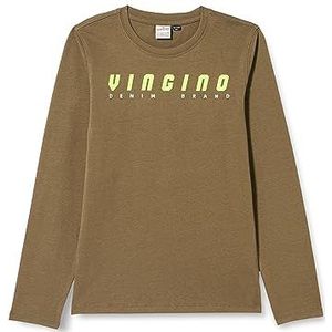 Vingino Sweatshirt met lange mouwen voor jongens, Kalamata Green, 10 Jaar