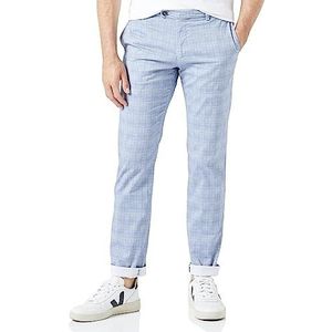 bugatti Heren 4134-36387 slakkenbroek, blauwgrijs 330, modern fit, blauwgrijs 330, 30W x 32L