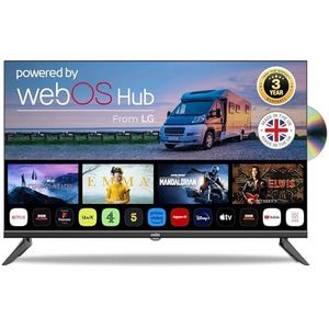 Cello - C3224WSF - SMART/DVD Camping Travel TV - 32 inch - Geïntegreerde DVD-speler - Bluetooth - WebOS