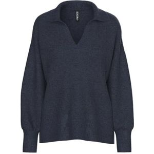 PIECES Trui 'PCMALOU'  nachtblauw