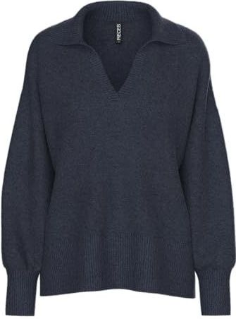 PIECES Trui 'PCMALOU'  nachtblauw