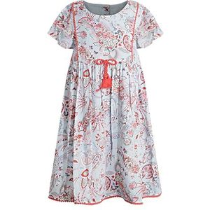 Happy Girls meisjesjurk kinderjurk, lichtblauw, 104