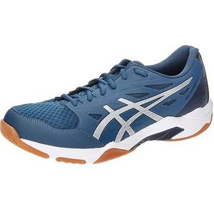 ASICS Gel-Rocket 11 Sneaker voor heren, Mako Blauw Puur Zilver, 40 EU