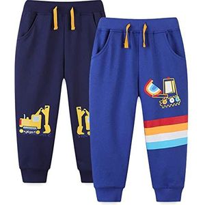 Pantaloni lunghi per ragazzi Broeken, kinderen en jongens, grafmachines