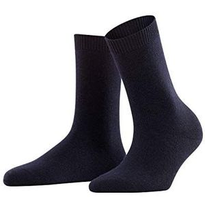 FALKE Dames Sokken Cosy Wool W SO Wol Kasjmier Eenkleurig 1 Paar, Blauw (Dark Navy 6379), 35-38