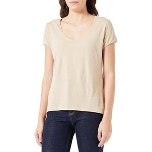 Replay Dames T-shirt, 803 Light Taupe, M