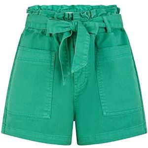 Naf Naf Frep SH1 Shorts, groene schacht, normaal dames, groen, 36