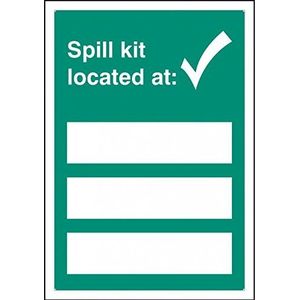 Caledonia Signs 56091 Spill Kit gelegen aan Adapt-a-Sign, 215 mm x 310 mm