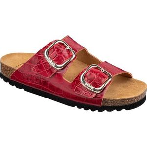 Scholl Sandaal voor dames, Donker Rood, 35 EU