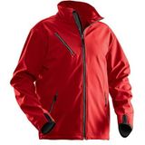 Jobman Workwear 1201, 120171-4100-9 softshell jack, rood, 3XL