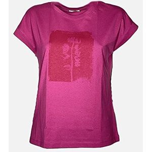 ESPRIT Dames 053EE1K333 T-shirt, 650/DARK PINK, XL, 650/donkerroze, XL