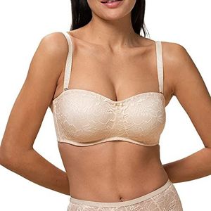 Triumph Amourette Charm WD Beugelbeha met afneembare bandjes dames, Creamy Dream, 75C