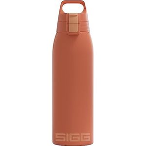 SIGG - Geïsoleerde waterfles - Shield Therm One - Geschikt voor koolzuurhoudende dranken - Lekvrij - Vaatwasmachinebestendig - BPA vrij - 90% gerecycled roestvrij staal - 0,5L/0,75L/1L