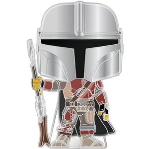 Funko POP! Grote emaille pin Star Wars: Mando Groep - Star Wars: the Mandalorian Emaille Pins - Leuke Verzamelbare Novelty Broche - voor Rugzakken & Tassen - Cadeau Idee - Officiële Merchandise