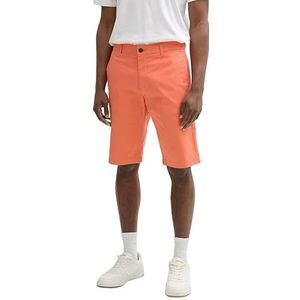 Tom Tailor Denim - Regular Fit - Bermuda's - Effen - Katoenmix