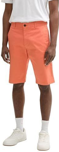 Tom Tailor Denim - Regular Fit - Bermuda's - Effen - Katoenmix