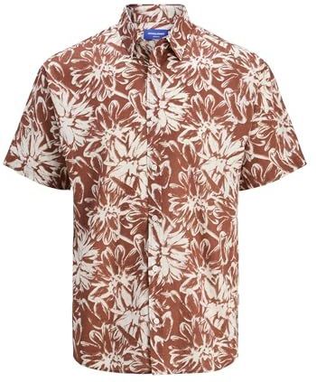 Jack & Jones - T-shirt - Korte Mouwen - Losse Pasvorm - Hemdkraag