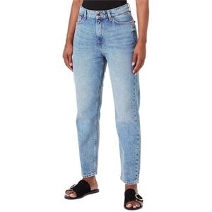 Q/S by s.Oliver Dames Jeans-slang 7/8, blauw, 38, Blauw, 64