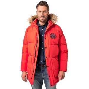 JP1880 Winterparka  rood / zwart