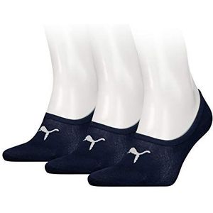 PUMA Heren Puma Footie 3p Unisex Footie Sock (pak van 3)