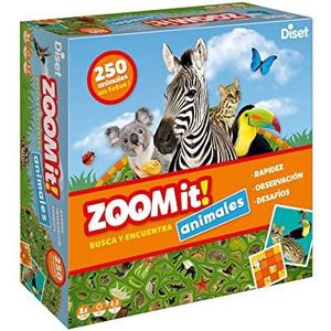 Diset Zoom It educatief spel voor kinderen vanaf 5 jaar, meerkleurig, 63799