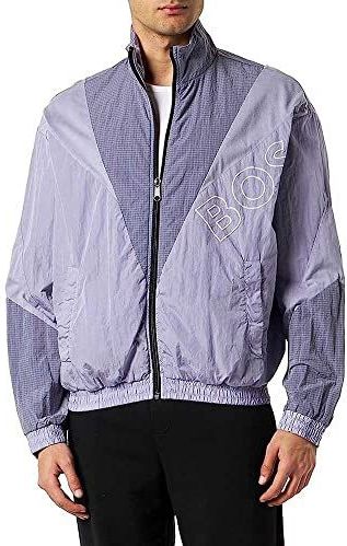 Boss - Zelon 10237629 - Sweatshirt - Gemengde Materialen - Opstaande Kraag - Ritssluiting