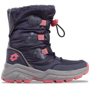 LOTTO Traleika Tex K Halflange laarzen voor meisjes, Navy pink., 29 EU