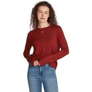 Tommy Jeans - TJW Essential Crew Neck - Pullover Sweater - Rood
