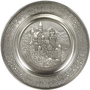 Artina wandbord, zilver, diameter 23 cm