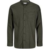 Jack & Jones - JJEBAND MELANGE SHIRT L/S SN - Overhemd - Rosin - Lange Mouwen
