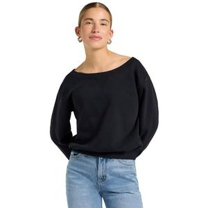 Lee - Off Shoulder Sws - Dameshemd - Zwart