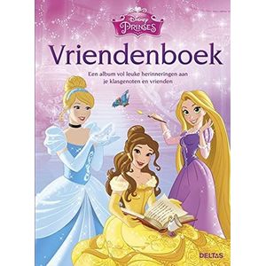 Disney Prinses vriendenboek: een album vol leuke herinneringen aan je klasgenoten en vrienden