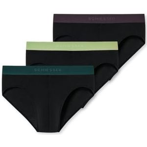 Schiesser Herenslip, verpakking van 3 stuks, Gesorteerd 8_180193, S