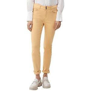 s.Oliver BLACK LABEL Izabell Jeans voor dames, skinny fit, geel, 42W x 32L