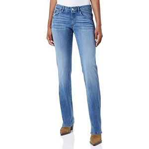 Mavi Olivia Rinse Majorca Str Straight-Cut Jeans voor dames, Denim 204 speelgoedfiguur, 25W x 33L