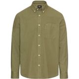Overhemd - Effen - Katoen - Regular Fit - Lange Mouw