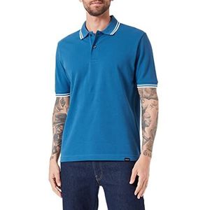 Seidensticker Heren Regular Fit Polo Shirt, Blauw, L, blauw, L